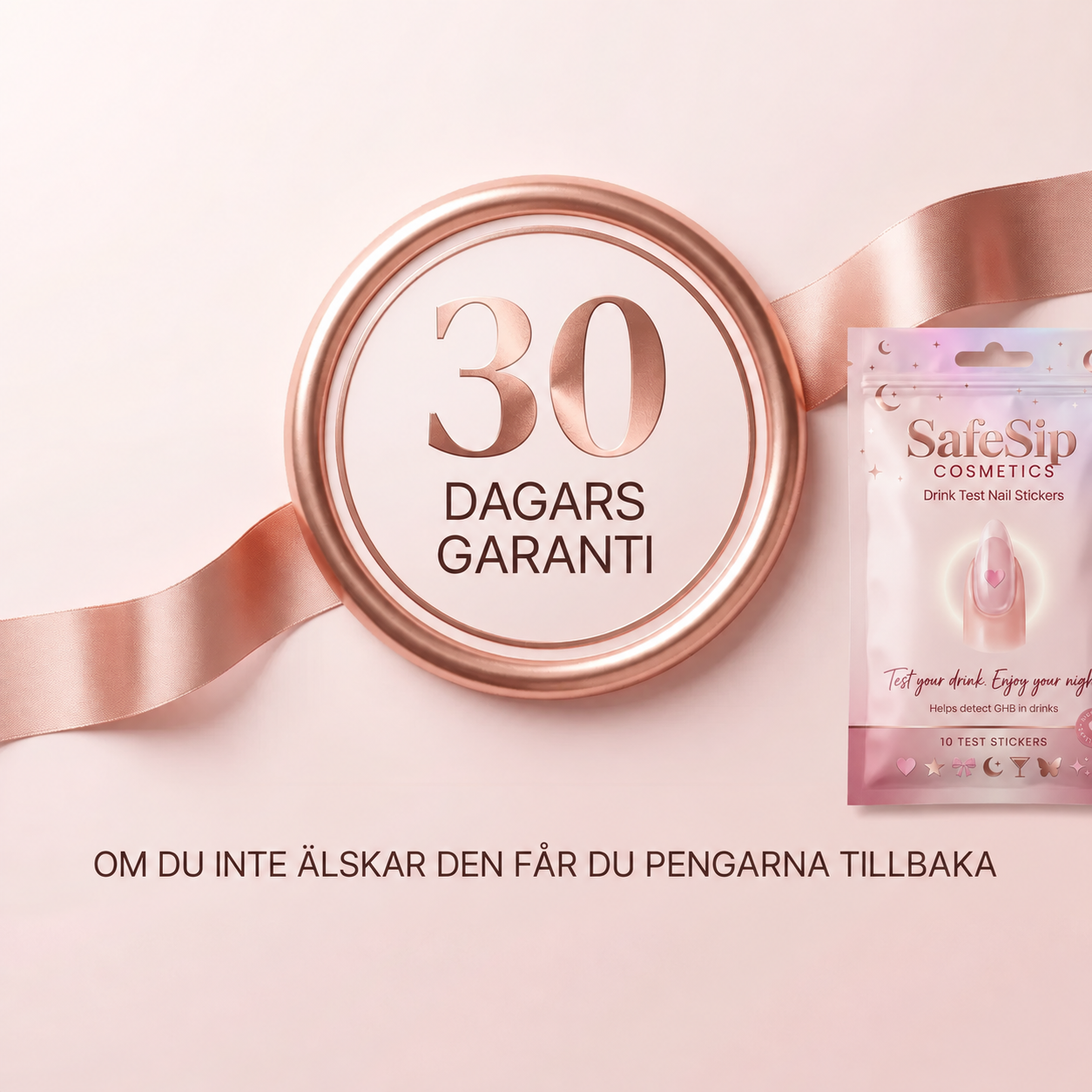 SafeSip – Slipp oron för drogade drinkar